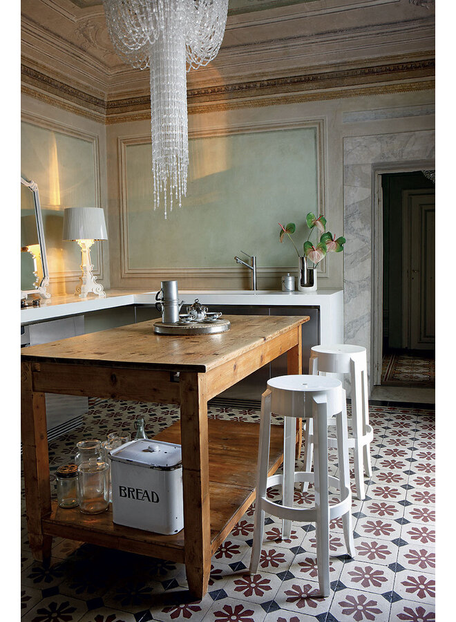 CHAIR - CHARLES GHOST 46CM (UNIT PRICE,SOLD BY SET OF 2)