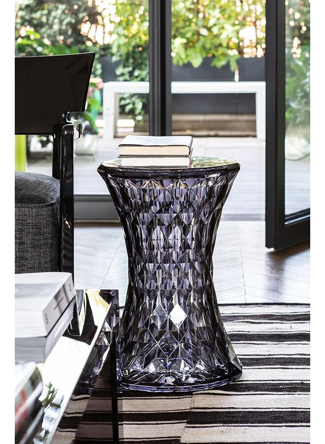 STONE FUME SIDE TABLE