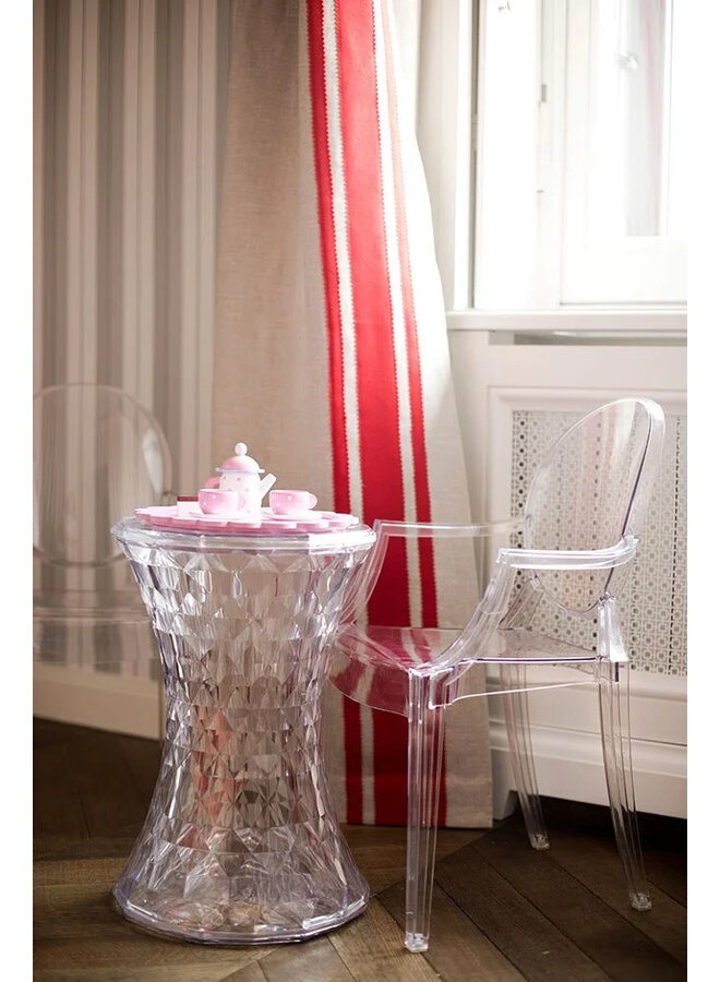 STONE FUME SIDE TABLE