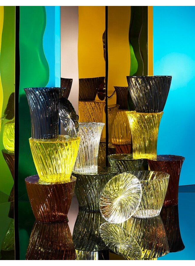 SPARKLE FUME SIDE TABLE