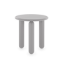 UNDIQUE MAS OVAL SIDE TABLE GRIS