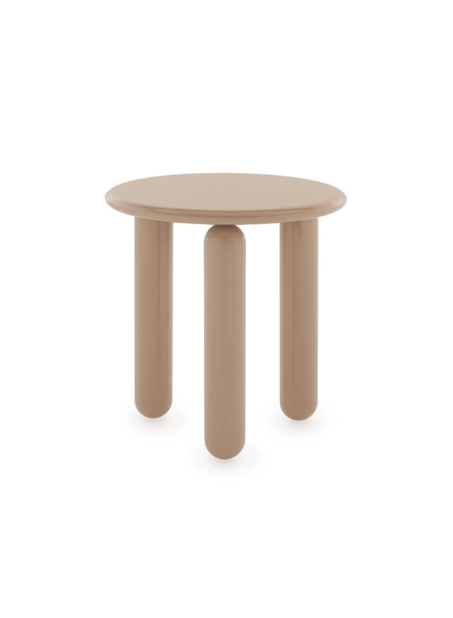 UNDIQUE MAS OVAL SIDE TABLE POUNDRE