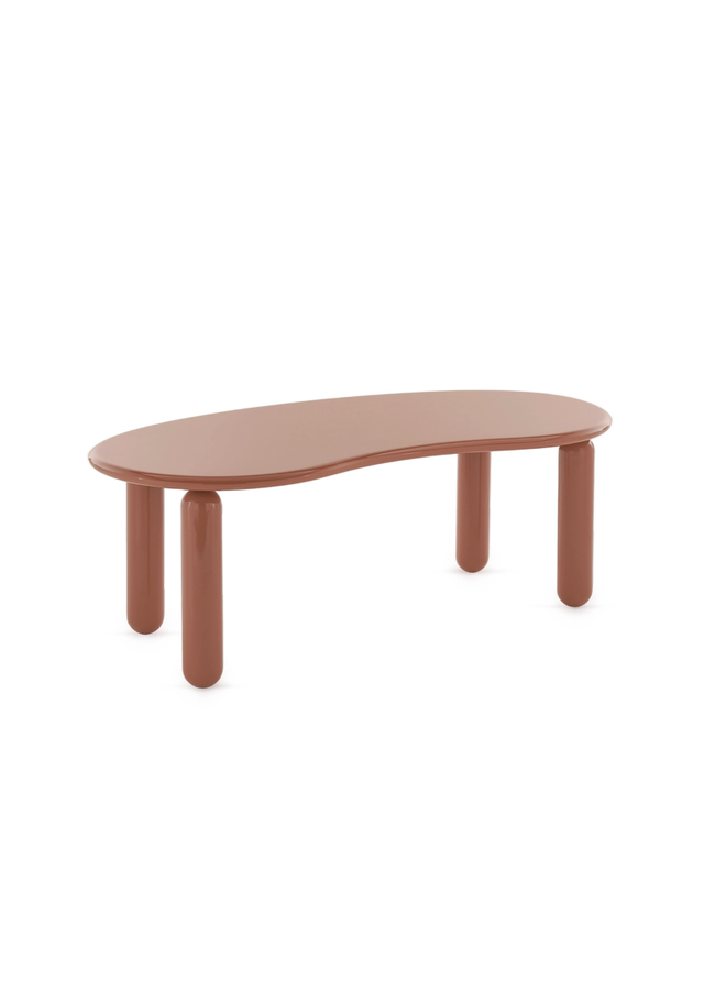 UNDIQUE MAS OVAL COFFEE TABLE ORANGE