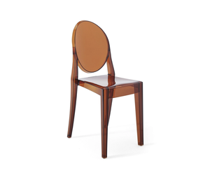 DINING CHAIRS VICTORIA GHOST 2 CHAIRS AMBER Homey Home Interiors