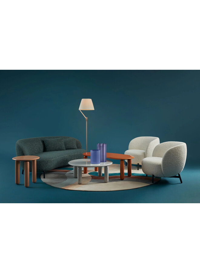 UNDIQUE MAS  ROUND COFFEE TABLE GRIS