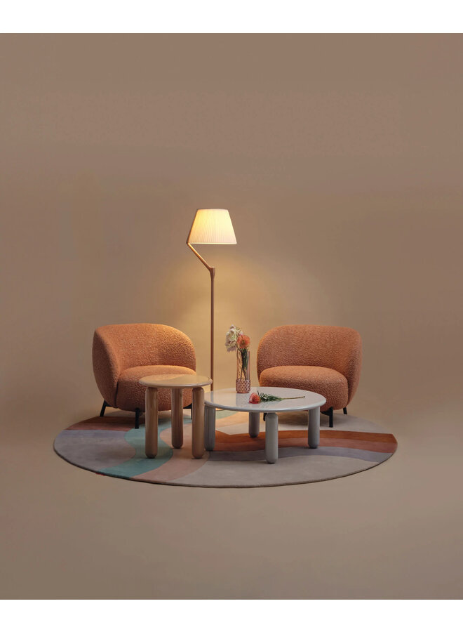 UNDIQUE MAS  ROUND COFFEE TABLE POUNDRE