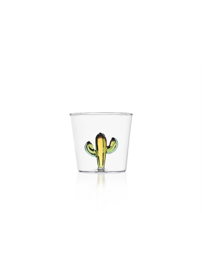 TUMBLER - DESERT PLANT - TUMBLER CACTUS GREEN-AMBER-ICHENDORF