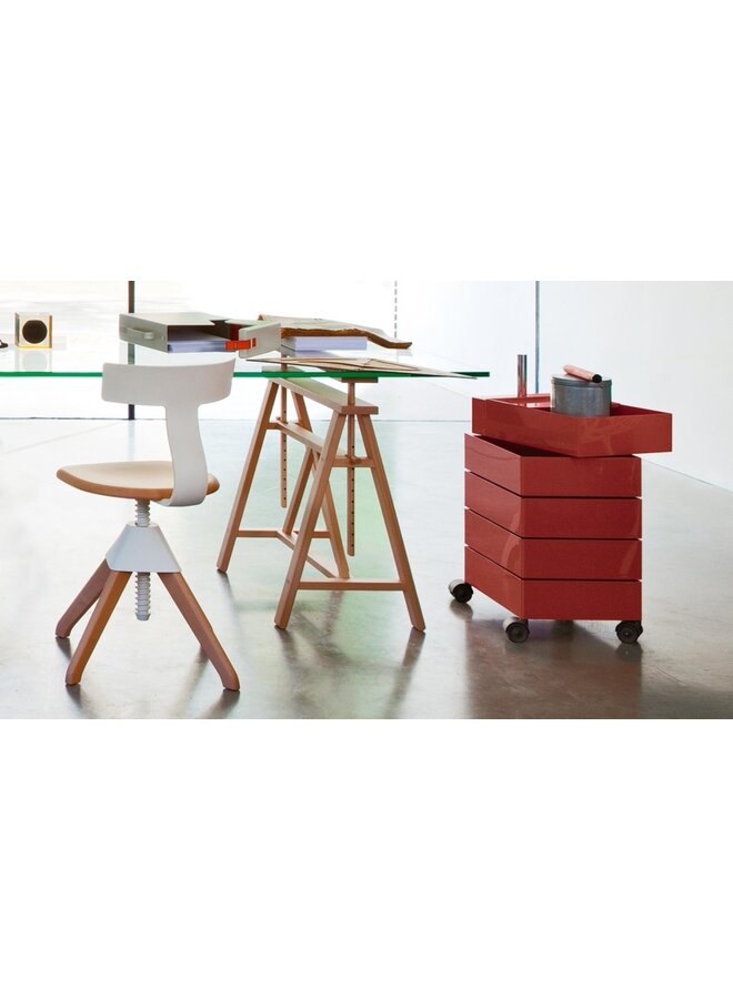 360° CONTAINER 5 DRAWERS BORDEAUX