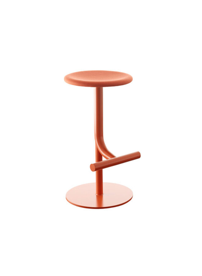 TIBU STOOL H.REG CORAL 5084/PU CORAL 1810C