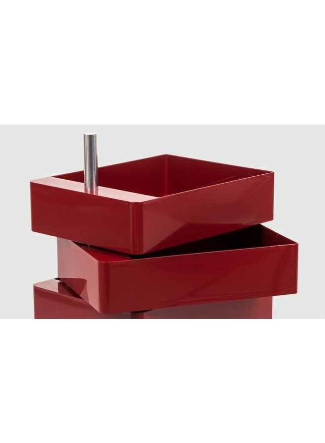 360° CONTAINER 5 DRAWERS BORDEAUX