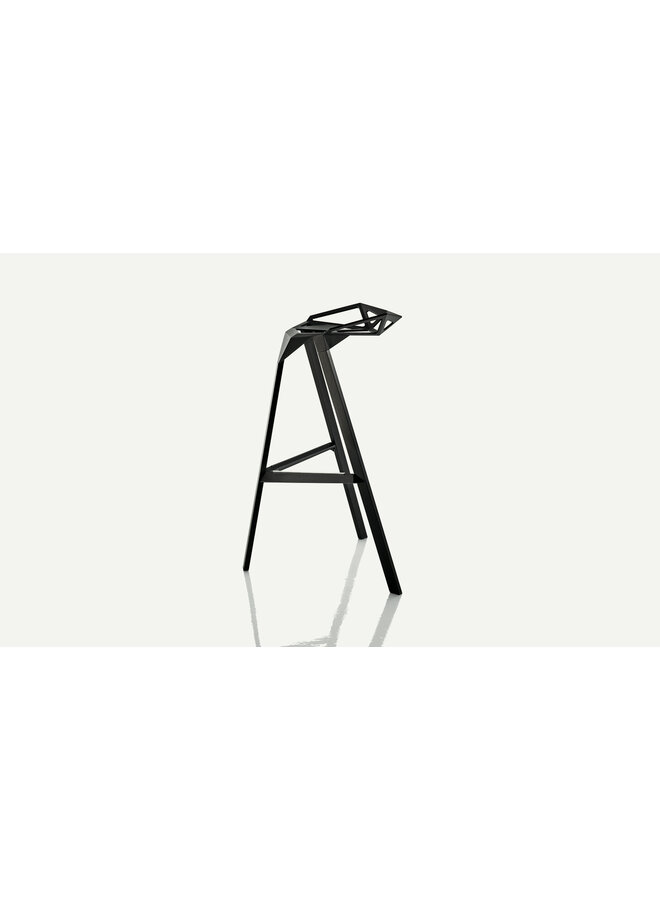 STOOL_ONE MEDIUM H.67 BLACK 5130 (PRICED EACH, SOLD IN SETS OF 2)