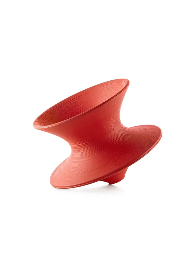 SPUN ROTATING CHAIR RED 1004C