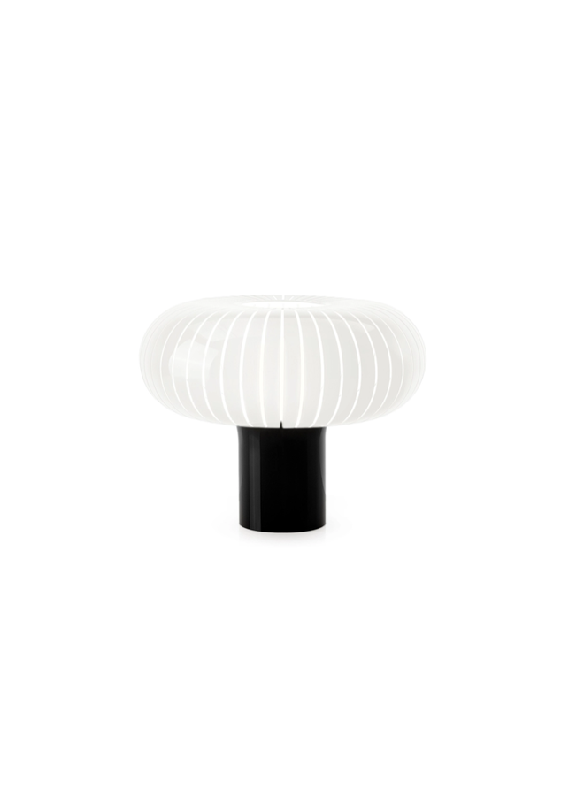 TABLE LAMP - TERESA WHITE/BLACK