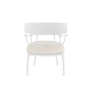 ARMCHAIR  - A.I. LOUNGE PANAMINO BASIC BLANC