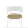 KARTELL A.I. LOUNGE ARMCHAIR – TEXTURE WHITE / YELLOW