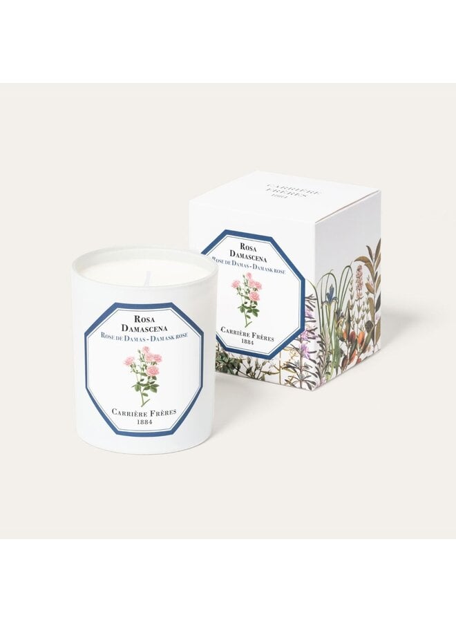 CARRIÈRE FRÈRES DAMASK ROSE SCENTED CANDLE