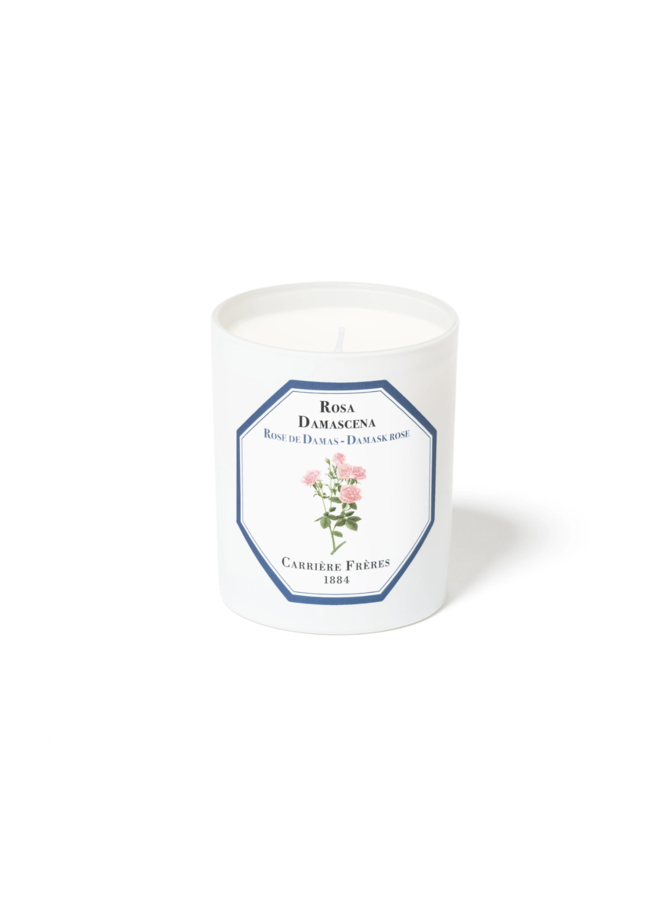 DAMASK ROSE SCENTED CANDLE
