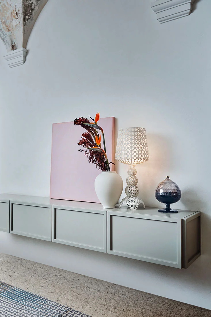 TABLE LAMP - MINI KABUKI CRYSTAL - Homey Home Interiors