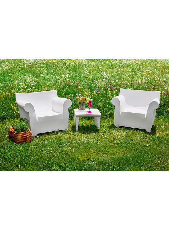 TABLE LAMP - BATTERY TRANSPARENT PLUM