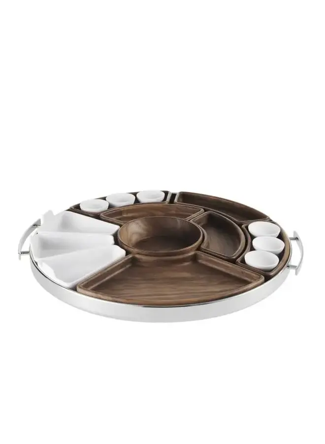 CHRISTOFLE MOOD ASIA TRAY 40CM