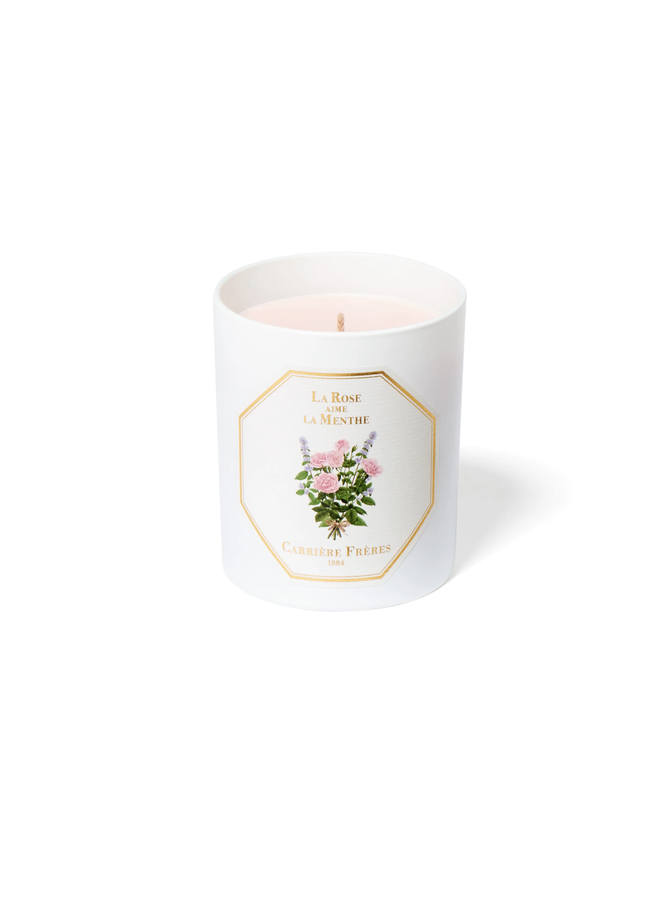 CARRIÈRE FRÈRES SCENTED CANDLE – LA ROSE
