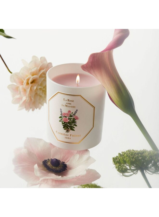 CARRIÈRE FRÈRES SCENTED CANDLE – LA ROSE
