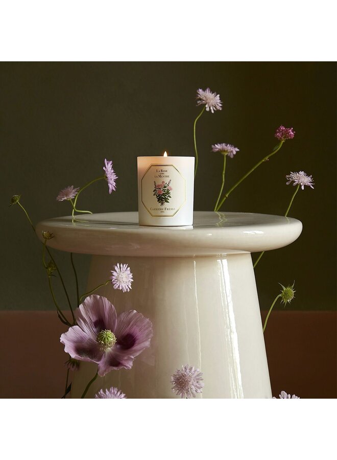 CARRIÈRE FRÈRES SCENTED CANDLE – LA ROSE