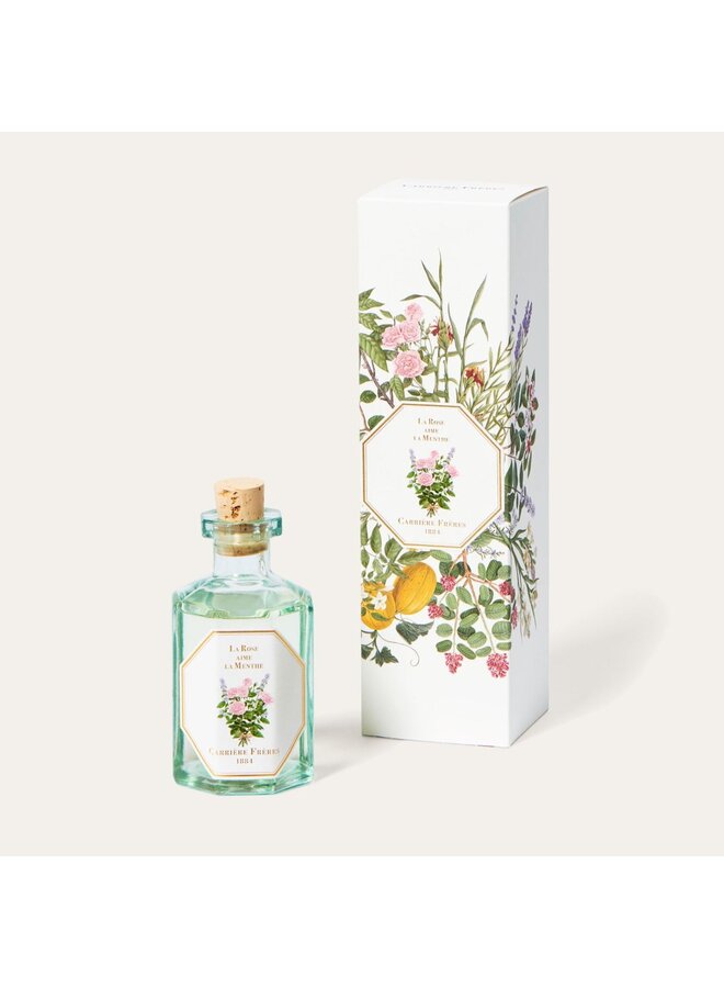 CF DIFFUSERS - LA ROSE AIME LA MENTHE