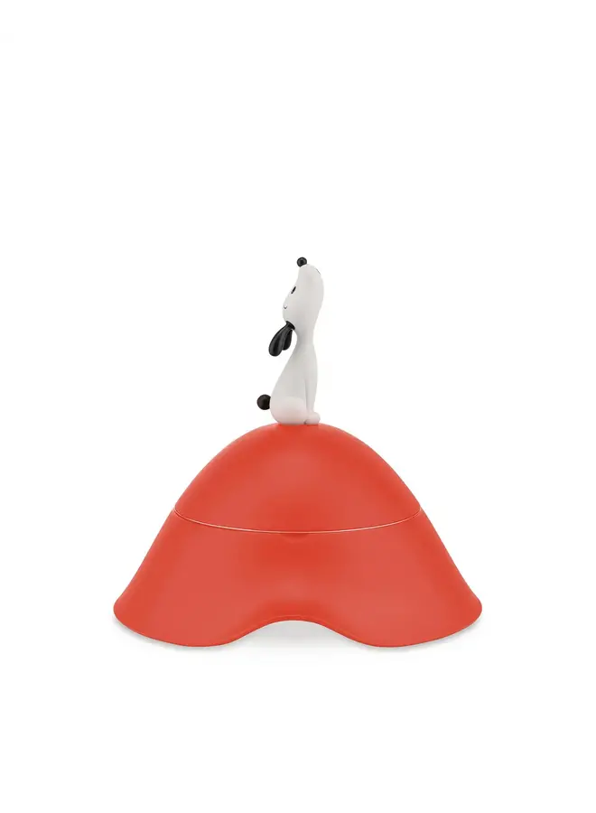 LULA DOG BOWL RED ORANGE