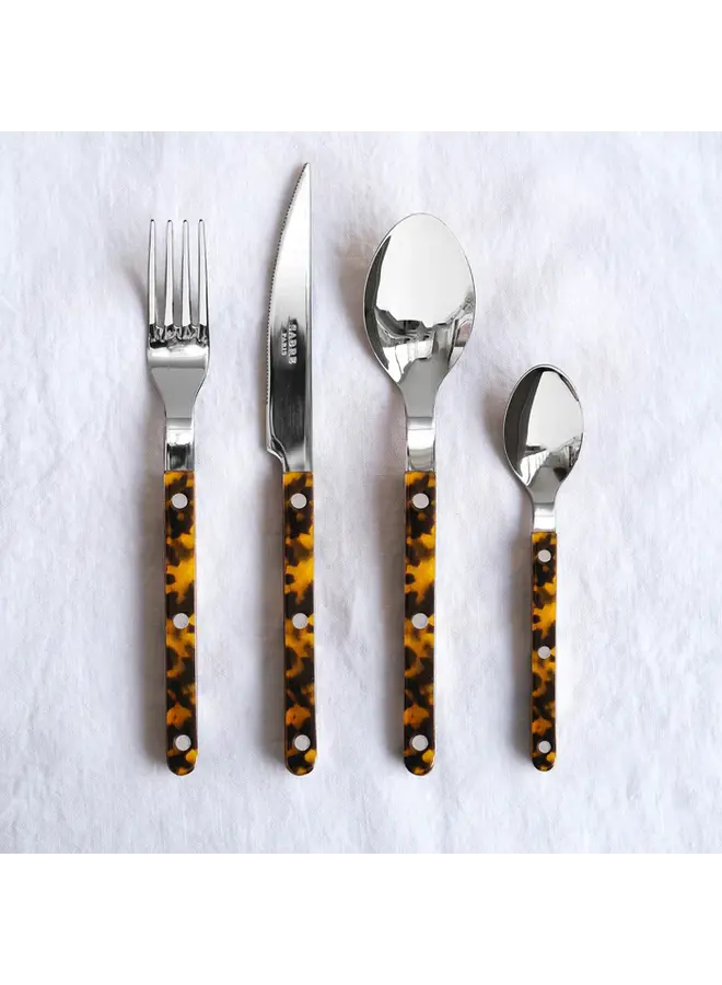 TEA SPOON -BISTROT SOLID TORTOISE (EC)