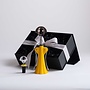 GIFT SET -  ANNA G CORKSCREW YELLOW + ANNA STOP 2 BLACK BOTTLE STOPER