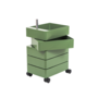 STORAGE - 360° CONTAINER 5 DRAWERS GREEN 1321C