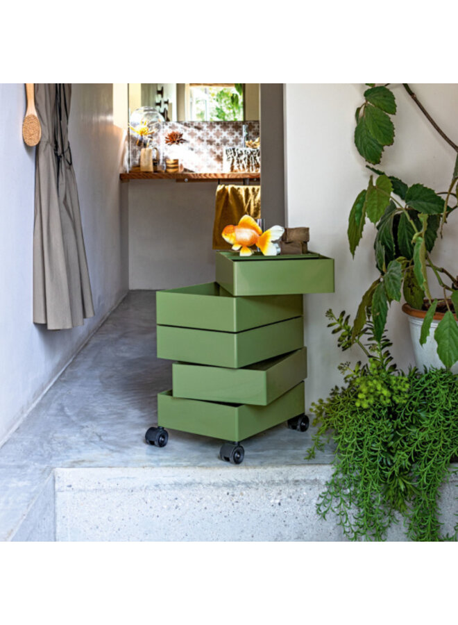 STORAGE - 360° CONTAINER 5 DRAWERS GREEN 1321C