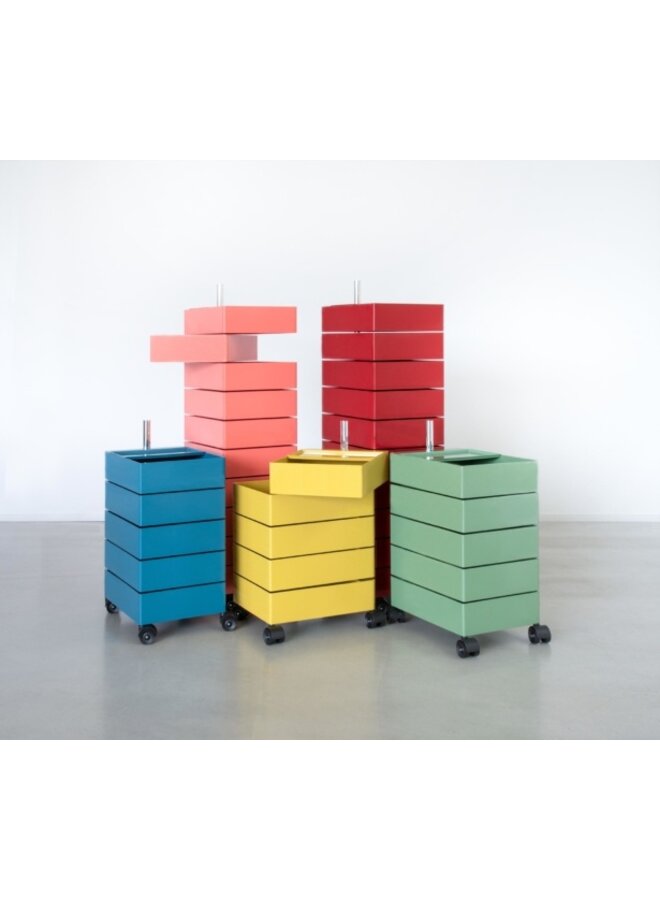 STORAGE - 360° CONTAINER 5 DRAWERS GREEN 1321C