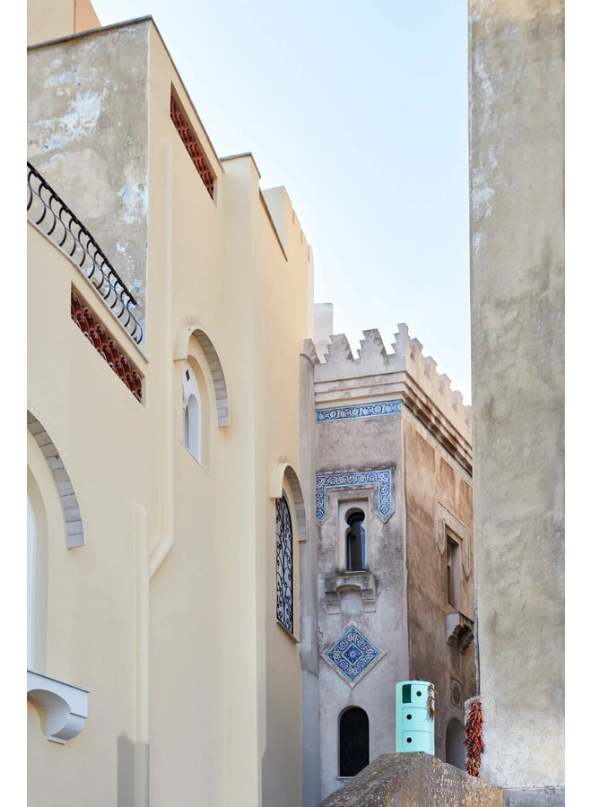 SIDETABLE - COMPONIBILI BIO  3 DRAWER GREEN