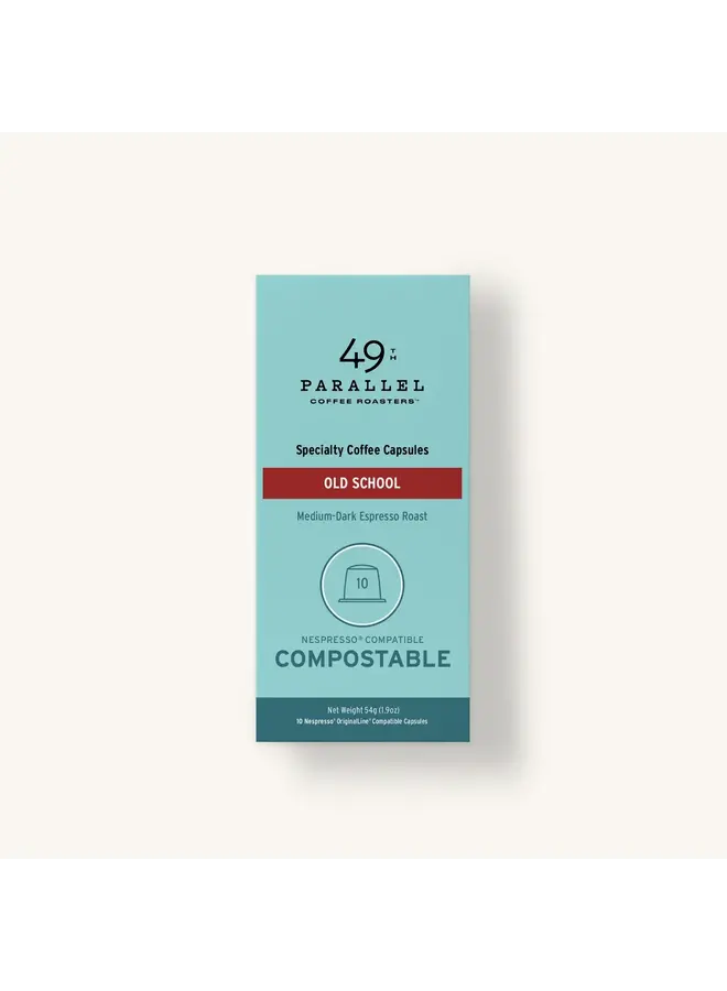 COFFEE CAPSULES - OLD SCHOOL ESPRESSO 10PCS