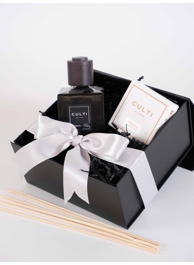 GIFT SET- MAREMINERALE 250ML DÉCOR + CAR SACHET ARAMARA