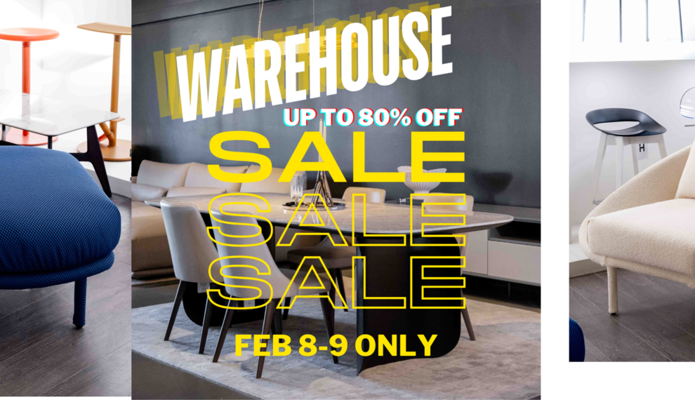 Up to 80% Off Starts Feb 8 – 2Days Warehouse Sale