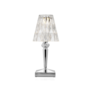 TABLE LAMP - BATTERY METAL CHROMED