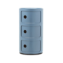 SIDETABLE - COMPONIBILI NEW COLORS 3 DRAWER SKY BLUE