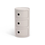 SIDETABLE - COMPONIBILI BIO 3 DRAWER CREAM