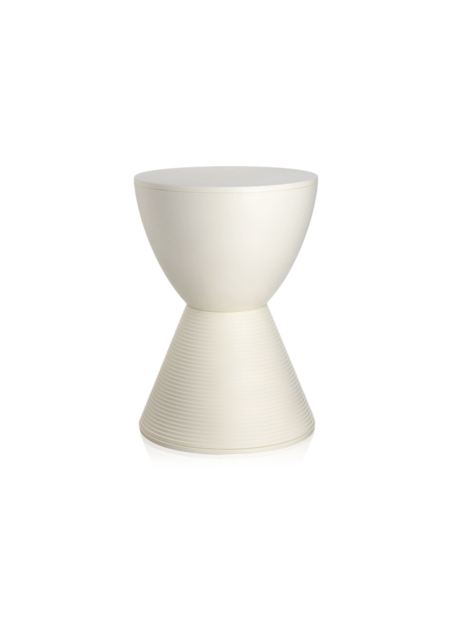 SIDETABLE - PRINCE AHA WAX WHITE