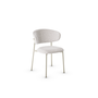 OLEANDRO  DINING CHAIR CHAIR - OLEANDRO  CS2031 SEAT: ASPEN HEMP ｜ BASE: MATT PEARL BEIGE - CALLIGARIS