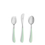 CUTIPOL ALICE CELADON 3-PIECE CUTLERY SET