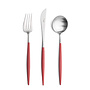 CUTLERY-GOA 3PCS RED SET
