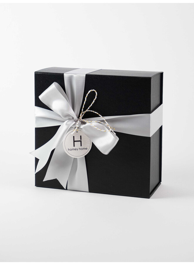 GIFT WRAP - LUXURY BLACK BOX (w/ Ribbon)