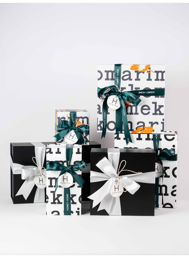 GIFT WRAP - LUXURY BLACK BOX (w/ Ribbon)