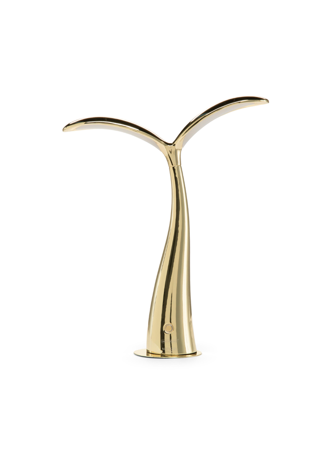 NATUZZI ITALIA GERMOGLIO TABLE LAMP – GOLD