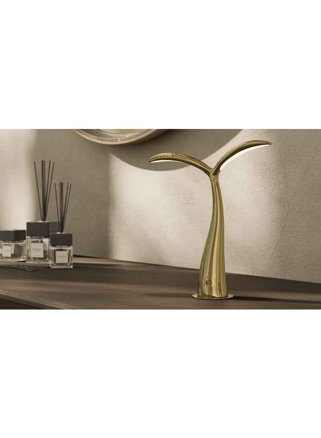 NATUZZI ITALIA GERMOGLIO TABLE LAMP – GOLD