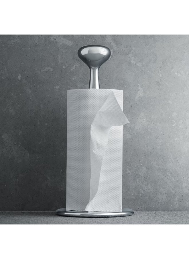 GEORG JENSEN ALFREDO STAINLESS STEEL KITCHEN ROLL HOLDER